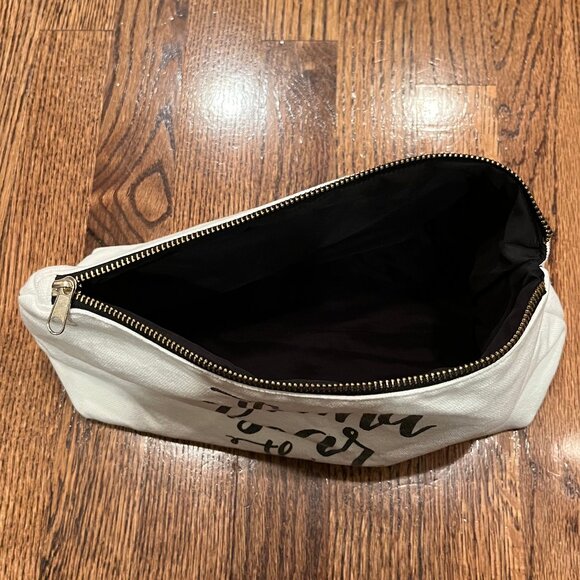 Loved By Hannah and Eli It's a Mama Bear Thing Canvas Zipper Pouch - Picture 2 of 2